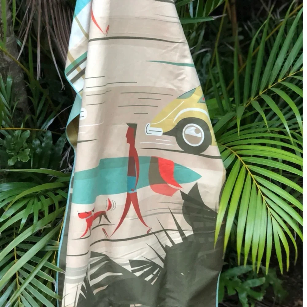 Colorful Surfer Towel Set - Picture 1 of 5